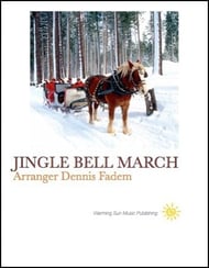 Jingle Bell March Concert Band sheet music cover Thumbnail